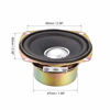 Picture of uxcell 10W 4 Ohm 3 Inch 78x78x39mm Anti-Magnetic Speaker Tweeter Speakers 4pcs