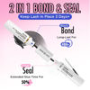 Picture of BEPHOLAN Lash Bond and Seal, DIY Eyelash Extension Bond & Seal, Lash Glue Mascara Infused with Biotin & Vitamin E-Super Strong Hold & Latex Free, Suitable for Sensitive Eyes, 0.30 oz