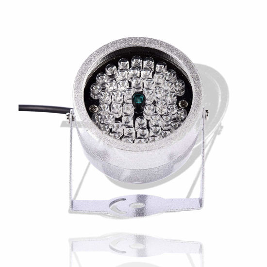 Picture of DAUERHAFT Infrared Night Vision Light with 48 LED IR Illuminator Lights,IP65 Waterproof and Dustproof,for Security CCTV Camera,Electronic Police Snapshot System,Highway Snapshot Fill Light