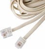 Picture of Telephone Cords for Landline Phones - Phone Cords for Landline Phones to Wall Jack - Superb Sound Quality + Sturdy Materials - Bone Ivory - Compatible with Devices w/a Phone Jack (15ft Phone Cord)