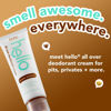 Picture of hello All Over Sweet Coconut Deodorant Cream, Aluminum Free Deodorant Cream for Pits, Privates + More, Offers 72 Hours of Freshness, Safe for Sensitive Skin, Vegan, 1 Pack, 3 Oz Tube