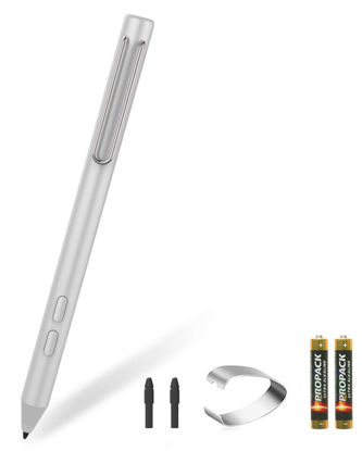 Picture of Stylus Pen for Microsoft Surface,with1024 Levels High Pressure Sensitivi Compatible with Surface Pro X/8/7/6/5/4/3, Surface Book 3/2/1, Surface Go3/2/1, Laptop4/3/2(Silver