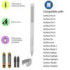 Picture of Stylus Pen for Microsoft Surface,with1024 Levels High Pressure Sensitivi Compatible with Surface Pro X/8/7/6/5/4/3, Surface Book 3/2/1, Surface Go3/2/1, Laptop4/3/2(Silver