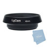 Picture of LingoFoto 48mm Metal Tilted Vented Lens Hood Shade QL17 GIII R35 F2 F2.8 R50 R28 E48 Replace for Canon Black