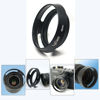 Picture of LingoFoto 48mm Metal Tilted Vented Lens Hood Shade QL17 GIII R35 F2 F2.8 R50 R28 E48 Replace for Canon Black