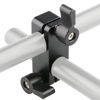 Picture of CAMVATE Right Angle Rod Clamp 15mm Rod 90 Degree Rotate for Video Camera DSLR Rig(2 PCS) - 1777