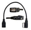 Picture of Xtenzi Aux Cable for Audi AMI MDI MMI 4F0051510G USB Audio MP3 Music Interface Adapter for Audi A3/A4/A5/ A6/A8/S4/S6/S8/ Q5/Q7/R8/ TT and Volkswagen Jetta/GTI/GLI/Passat/CC/Tiguan/Touareg/EOS