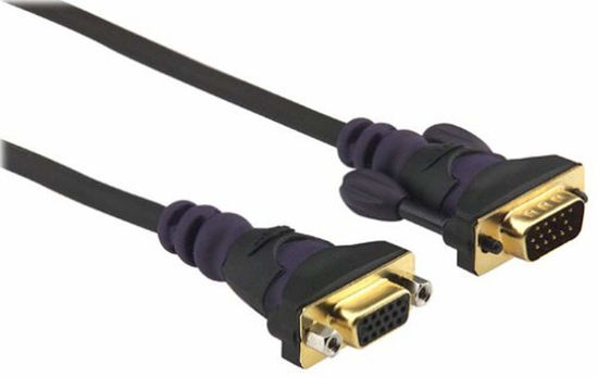 Picture of Belkin Premium Gold Male-to-Female VGA Monitor Extension Cable (10 Feet)