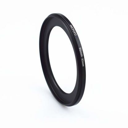 Picture of 86mm Lens to 82mm Camera Filter Ring,Compatible with All 86mm Camera Lens & 82mm UV,ND,CPL Lens Hood Accessories,Made of CNC Machined Aluminum(86-82mm)