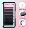 Picture of VAVALASH W-shaped Eyelash Extension 5D Premade Fans 0.07 C Curl Volume Lash Extensions Easy Fanning Lashes Matte Black Volume Premade W Lashes(W Shaped-5D-0.07-C-11mm）