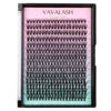 Picture of VAVALASH Individual Cluster Lashes 280 PCS DIY Eyelash Extension Light and Soft Faux Mink Slik Lash Clusters Easy Full Lash Extensions DIY at Home (40D-C Curl-9-16mm Mix)