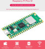 Picture of with Header Pico WH Raspberry Pi Pico W with Pre-Soldered Header, Built-in WiFi Support 2.4 GHz Band Wi-Fi 4, Based on Official RP2040 Dual-Core Arm Cortex M0+ Processor