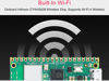 Picture of with Header Pico WH Raspberry Pi Pico W with Pre-Soldered Header, Built-in WiFi Support 2.4 GHz Band Wi-Fi 4, Based on Official RP2040 Dual-Core Arm Cortex M0+ Processor