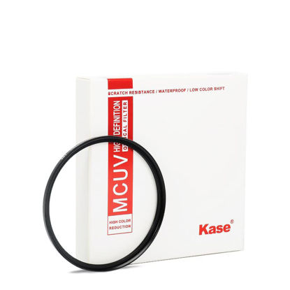 Picture of Kase 62mm AGC MCUV Filter Screw in Circular UV Camera Lens Filters