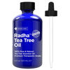 Picture of Radha Beauty Australian Tea Tree Essential Oil 4 oz. - 100 Percent Pure & Natural Therapeutic Grade - Great with Soaps, Shampoo, Body Wash, Aromatherapy for Nail Care, Scalp, Aromatherapy and Diffuser.