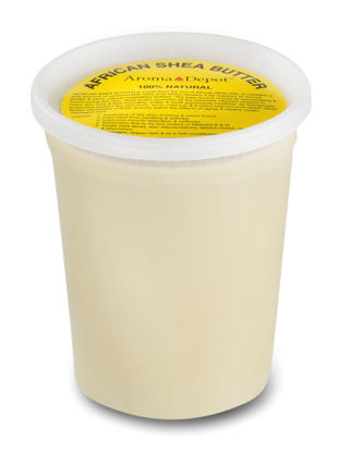 Picture of Raw African Shea Butter 32 oz Ivory/White Grade A 100% Pure Natural Unrefined Fresh Moisturizing, Ideal for Dry and Cracked Skin. Can be use in Body, Hair and Face 2 lb.