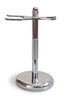 Picture of Bevel Safety Razor & Shaving Brush Display Stand with Non Slip Base, Dual Shave Stand Designed to Prevent Water Damage, Improve Hygiene and Protect Shaving Kit