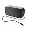 Picture of shuley Computer Speaker for Desktop, Wired PC Speaker, Portable USB Speaker for Laptop, Plug and Play, Sound-bar for Office, Home and Gaming (Black-M)