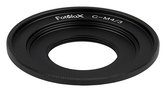 Picture of Fotodiox Lens Mount Adapter Compatible with C-Mount CCTV/Cine Lenses on Micro Four Thirds Mount Cameras