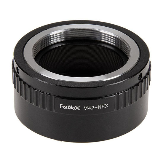 Picture of Fotodiox Lens Mount Adapter Compatible with M42 (42x1mm) Screw Mount Lenses to Sony E-Mount Cameras