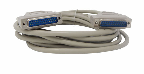 Picture of Your Cable Store 15 Foot DB25 25 Pin Serial Port Cable Male/Male RS232