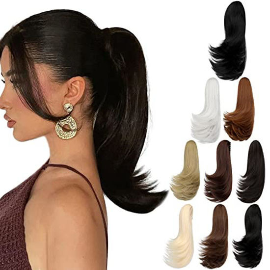 Ponytail extension 2024 claw clip