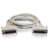 Picture of C2G 03040 DB25 M/M Serial RS232 Null Modem Cable, Beige (10 Feet, 3.04 Meters)