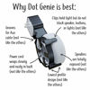 Picture of Dot Genie [Square Plug ONLY 2018-2021: Dot 3rd Gen Wall Mount | The Original Outlet Hanger | No Muffled Sound | Exposed Speaker Grill, Mics, and Lights (Black & White, 2-Pack)