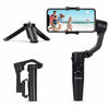 Picture of Clearance 3-Axis Handheld Gimbal Stabilizer, Foldable Pocket Size Phone Gimbal stabilizer for Vlog Youtuber Live Video & Photos for iPhone 11 Pro MAX X XR XS Smartphone Record at Sport.