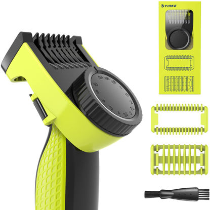 Picture of 14 in-1 Adjustable Guards for One Blade QP2520 QP2630 QP2724 QP2834 Shaver, Guide Comb with 14 Length-Settings from 0.4-10mm, 1 Skin Guard and 1 Body Comb