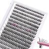 Picture of 280 Pcs Individual Lashes 30D-C-0.07-16 Cluster Lashes C D Curl Wispy Lashes Bottom Lashes DIY Lashes At Home（30D-C-0.07-16）