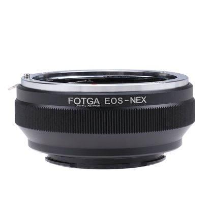 Picture of Fotga EOS EF Lens to E-Mount NEX Camera NEX-5R NEX-5T NEX-6 NEX-7 a7 a7S a7R II a6500 a6300 a6000 a5100 a5000 a3500 a3000 NEX-VG30 NEX-VG900 Adapter Ring