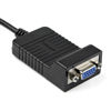 Picture of StarTech.com DisplayPort to VGA Adapter - Active DP to VGA Converter - 1080p Video - Durable - DP/DP++ Source to VGA Monitor Cable Adapter Dongle - DP 1.2 to VGA - Latching DP Connector (DP2VGA)