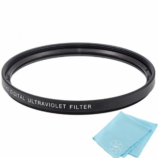 Picture of 95mm UV Filter for Select Canon, Nikon, Olympus, Panasonic, Pentax, Sony, Sigma, Tamron Digital Cameras, SLR Lenses, and Camcorders