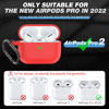 Picture of BRG Compatible with Airpods Pro 2nd/1st Generation Case Cover, Soft Silicone Skin Cover Shock-Absorbing Protective Case with Keychain Compatible for Apple Airpods Pro Case 2023/2022/2019