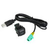 Picture of Shkalacar 130cm USB Audio Cable Adapter, CD Player Wire Cable Compatible with VW Volkswagen