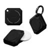 Picture of LAUT - HUEX GEM case Compatible with AirTag | Strong Velcro Holder • Black