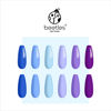 Picture of Beetles Blue Purple Gel Nail Polish Set - 6 Pcs Aquamarine Mermaid Gel Polish Set, Soak Off UV LED Nail Lamp Cured Base and Top Coat Needed Starter Varnish Salon Design Gift Set