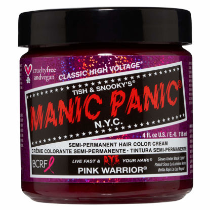 Picture of MANIC PANIC Pink Warrior Hair Dye Classic Color