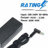 Picture of EBKK 65W Laptop Charger for HP EliteBook 840 850 845 830 820 G9 G8 G7 G6 G5 G4 G3/ 745 735 725 755 G6 G5 G3 G4/ ProBook 640 650 G10 G9 G8 G7 G6 G5/ 450 430 440 446 455 470 G9 G8 G7 G6 G5 G4 Power Cord