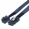 Picture of EDIMS Internal Mini SAS 4i SFF-8087 to Mini SAS High Density HD SFF-8643 Cable for Internal Hosts and Devices,3.3FT