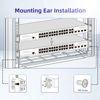 Picture of Rack Mount Kit Universal Adjustable 19 Inch Rack Ears for HP/ProCurve/Aruba/OfficeConnect/HPE and Other Switches
