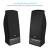 Picture of Cyber Acoustics USB 2.0 Speaker (CA-2014USB)  - USB Powered 2.0 Desktop Computer Speakers, USB-C or USB-A Compatible