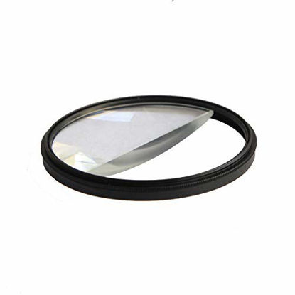 Picture of 77mm Camera Filter Centerfield Split Diopter Filter Camera Photography Accessories