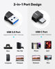 Picture of SD Card Reader USB C USB 3.0, Highwings 4 in 1 Multiple External Micro SD/SDXC/SDHC/MMC/MS Pro Duo/CF(Compact Flash) Camera Memory Card Reader Adapter for Mac Computer Laptop PC for Android Windows OS