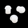 Picture of Lsgoodcare 50Pack White Silicone Rubber Replacement Mushroom EarTips Earbud Compatible for Motorola Kenwood Icom Yaesu Baofeng HYT Midland Cobra Radio Surveillance Acoustic Tube Earpiece Headset