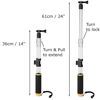 Picture of Digicharge Floating Extendable Selfie Stick Pole for Action Camera GoPro Hero11 Hero10 Hero9 Max/DJI Osmo Action 3 / Hero 11 Mini 10 9 8 Akaso Telescopic Waterproof Float with Hand Strap