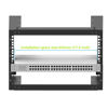 Picture of Jingchengmei 1U Server Rack Depth Extender - 4-Inch Deep -Recessed Rack Mount Adapter Kit for Network Rack (1UEXB)