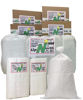 Picture of UpNorth Sandbags - Qty of 20 - Empty Woven Polypropylene Sand Bags w/Ties, w/UV Protection; size: 14" x 26", color: White