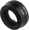 Picture of Haoge Lens Mount Adapter for Minolta Rokkor MD MC Lens to Sony E Mount NEX Camera Such as a3000 a3500 a5000 a5100 a6000 a6400 a6500 A7 A7R A7S A7II A7RII A7SII A7III A7RIII A9 VG20 VG30 FS700 FS7 FS5